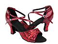 Very Fine C1659 Red Sparkle & Red Patent